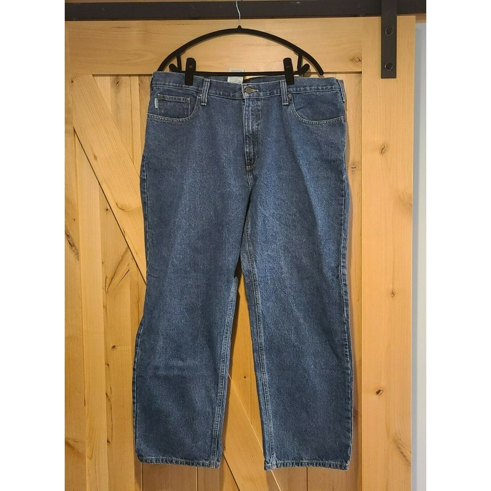 Carhartt Men's Denim Jeans B460 Dps Size 42x30